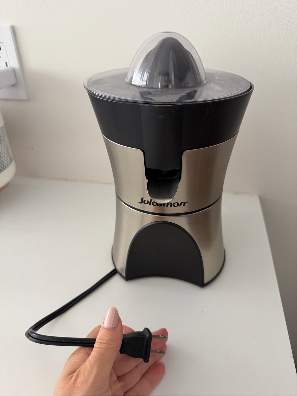 Juiceman Stainless Steel Electric Citrus Juicer